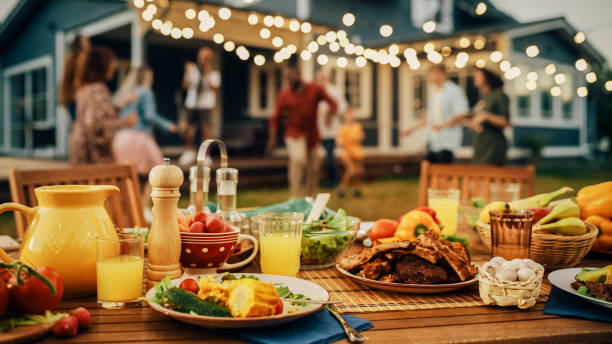 BBQ spread